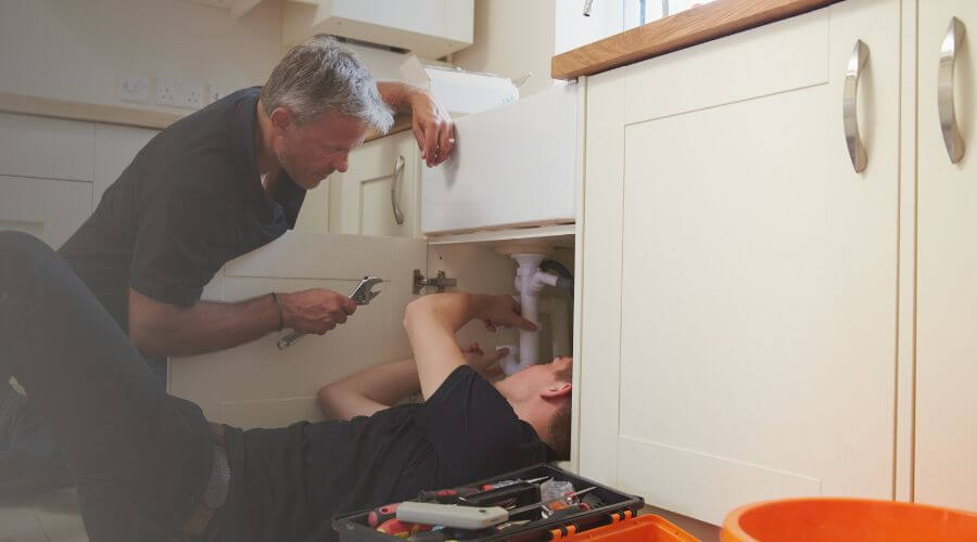 Professional burst pipe repair services in Eola, TX